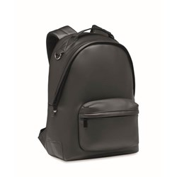 Obrázky: Měkký PU batoh na notebook 15", černá