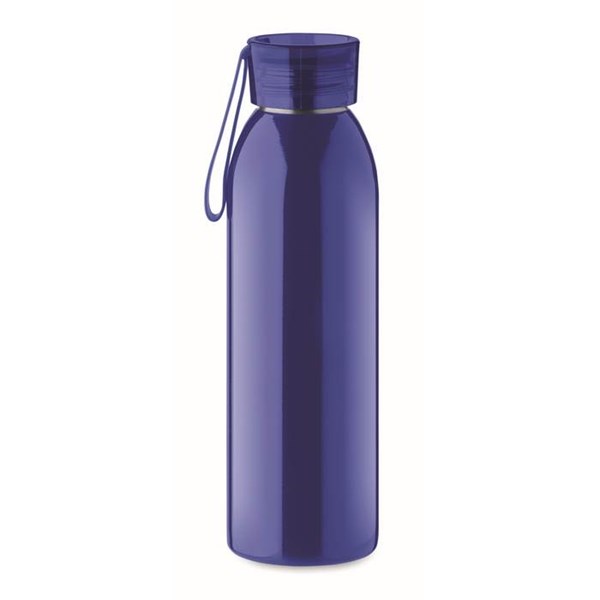 Obrázky: Modrá jednostěnná nerezová láhev 650 ml, Obrázek 4
