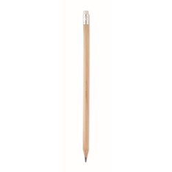 Obrázky: Přírodní ořezaná tužka s gumou
