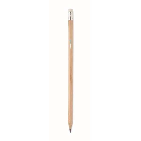 Obrázky: Přírodní ořezaná tužka s gumou, Obrázek 4