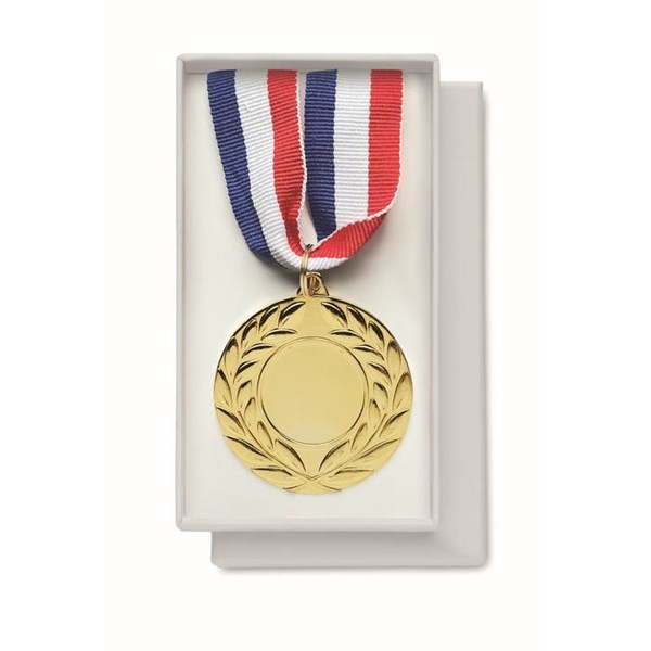 Obrázky: Zlatá medaile o průměru 5 cm