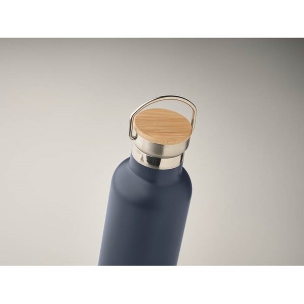 Obrázky: Dvoustěnná láhev 750ml, modrá, Obrázek 3
