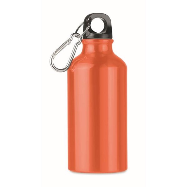 Obrázky: Hliníková láhev 400 ml, oranžová