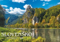 Obrázky: SLOVENSKO V OBRAZOCH, nástenný kalendár 485x340 mm