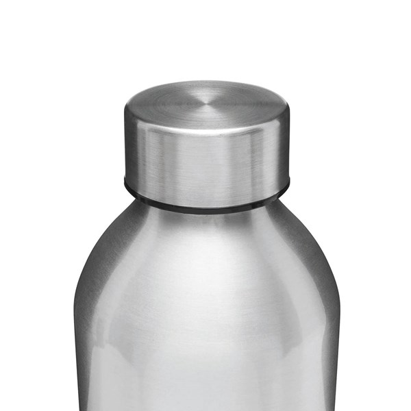 Obrázky: Stříbrná hliník.láhev na pití 750 ml, šroub. víčko, Obrázek 5