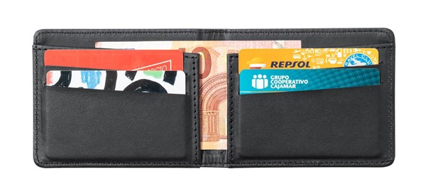 Obrázky: Černá polyesterová peněženka s RFID ochranou, Obrázek 5