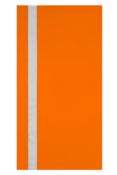 Obrázky: Oranžová bandana-šátek/nákrčník/čepice s ref.pruhem, Obrázek 5