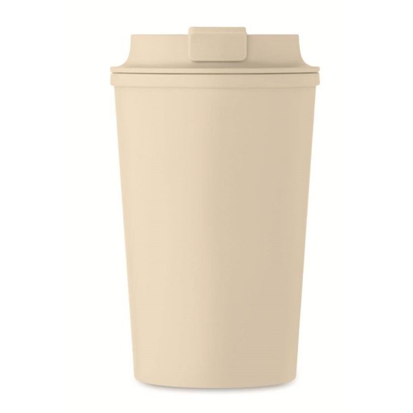 Obrázky: Béžový kelímek ze 100% PLA kukuřice, 350ml, Obrázek 4