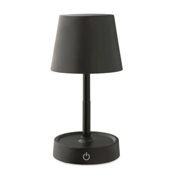 Obrázky: Dobíjecí stolní USB lampa, černá, Obrázek 2