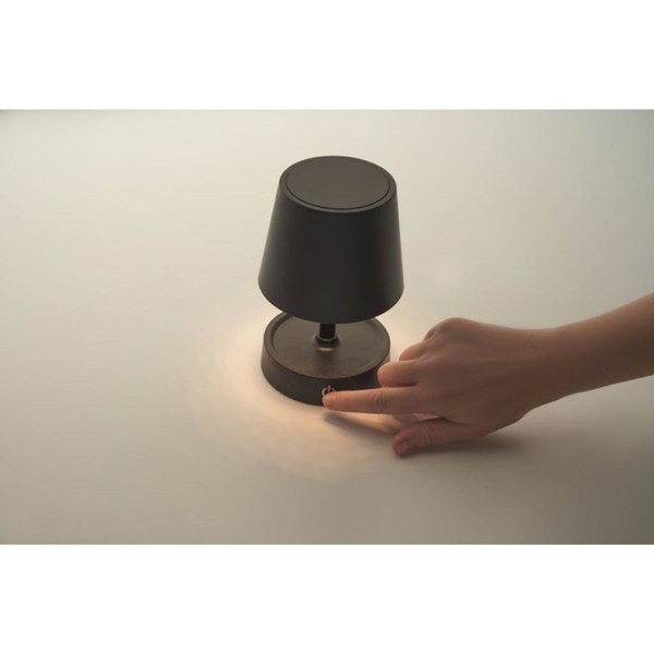 Obrázky: Dobíjecí stolní USB lampa, černá, Obrázek 8