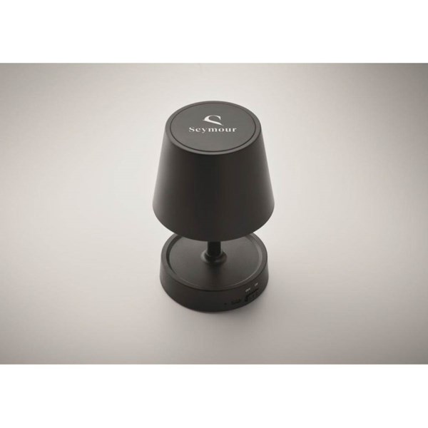 Obrázky: Dobíjecí stolní USB lampa, černá, Obrázek 10