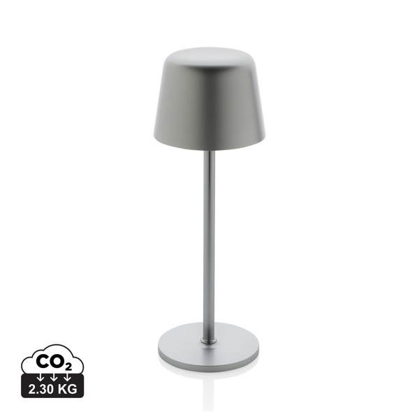 Obrázky: Stříbrná USB dobíjecí stolní lampa Zenic, RCS plast, Obrázek 17