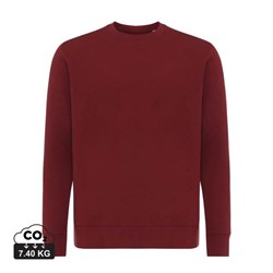 Obrázky: Unisex mikina Etosha 280, rec. bavl., vínová S