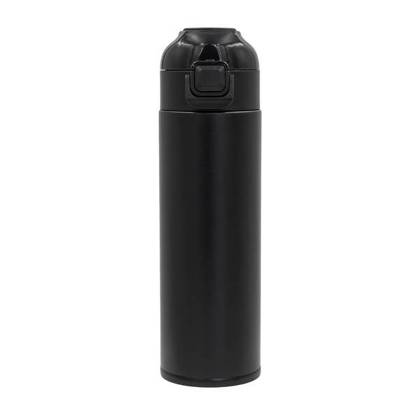 Obrázky: Nerezový černý termohrnek 500 ml s otev. tlačítkem, Obrázek 4