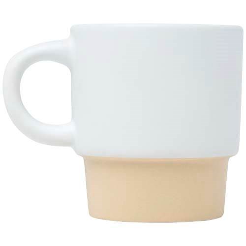 Obrázky: Bílý matný stohovatelný šálek na espresso 130ml, Obrázek 7