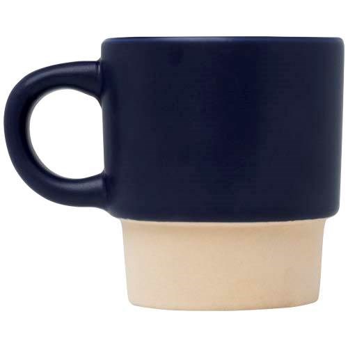 Obrázky: Tm.modrý matný stohovatelný šálek na espresso 130ml, Obrázek 7