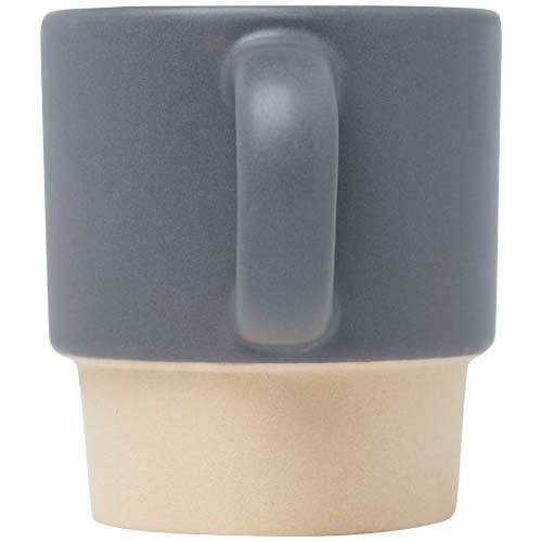 Obrázky: Šedý matný stohovatelný šálek na espresso 130ml, Obrázek 2