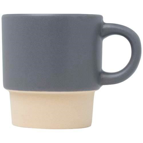 Obrázky: Šedý matný stohovatelný šálek na espresso 130ml, Obrázek 6