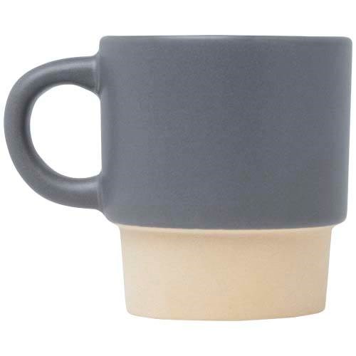 Obrázky: Šedý matný stohovatelný šálek na espresso 130ml, Obrázek 7