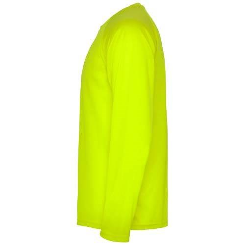 Obrázky: Pán. triko Montecarlo 150, dl.rukáv, fluor.žluté L, Obrázek 5