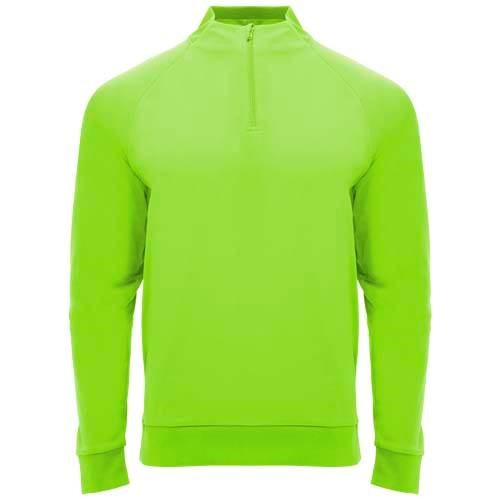 Obrázky: Epiro 200 unisex mikina s dl.ruk., fluor.zelená L