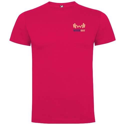 Obrázky: Pánské triko Dogo Premium 165 růžová 3XL, Obrázek 7