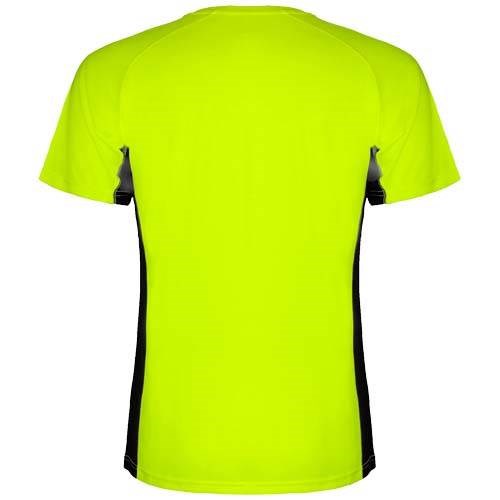 Obrázky: Shanghai 140 pán. sport. triko fluor.zelená/černá L, Obrázek 2