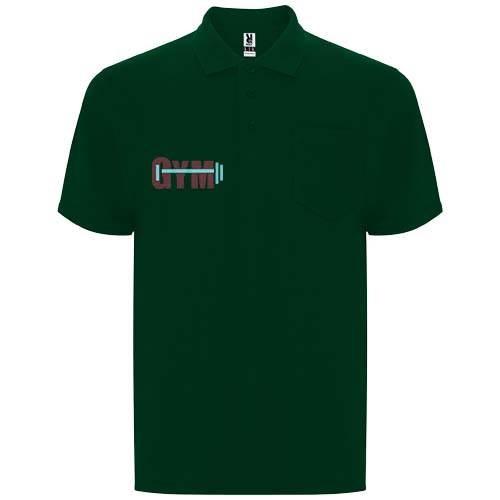 Obrázky: Unisex polokošile Centauro Premium 190 zelená 3XL, Obrázek 7