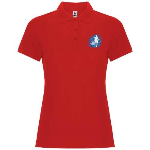 Obrázky: Dám.polokošile Pegaso Premium 190 červená 3XL, Obrázek 7