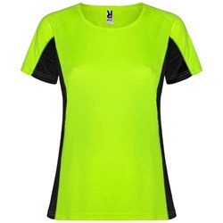 Obrázky: Shanghai 140 dám. sport. triko fluor.zelená/černá L