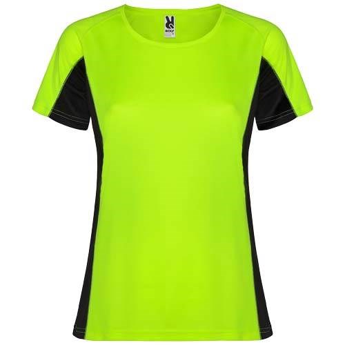 Obrázky: Shanghai 140 dám. sport.triko fluor.zelená/černá XL