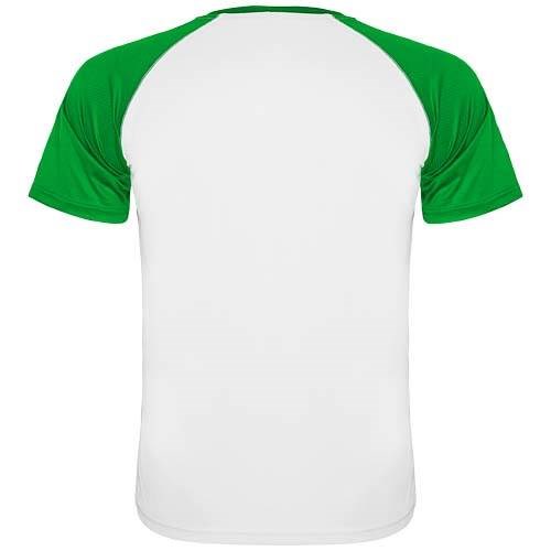 Obrázky: Indianapolis 140 sport. triko bílá/zelená 3XL, Obrázek 2