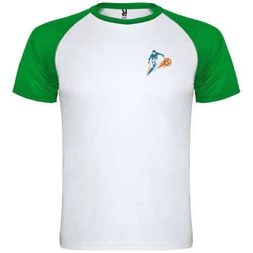 Obrázky: Indianapolis 140 sport. triko bílá/zelená 3XL, Obrázek 7