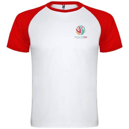 Obrázky: Indianapolis 140 sport. triko bílá/červená 3XL, Obrázek 7