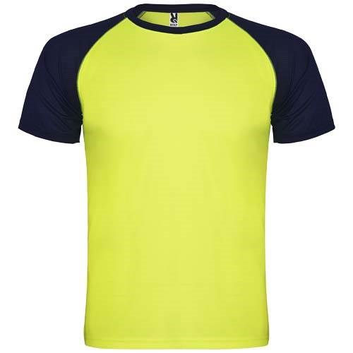Obrázky: Indianapolis 140 sport.triko fluor.žlutá/nám.mod. M