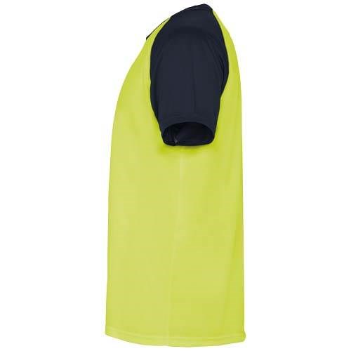 Obrázky: Indianapolis 140 sport.triko fluor.žlutá/nám.mod. M, Obrázek 5