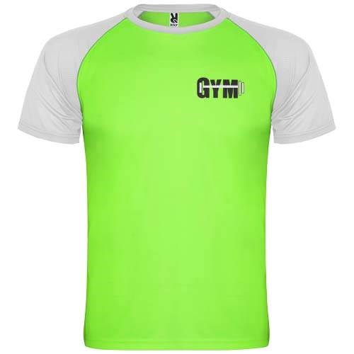 Obrázky: Indianapolis 140 sport. triko fluor.zelená/bílá 3XL, Obrázek 7