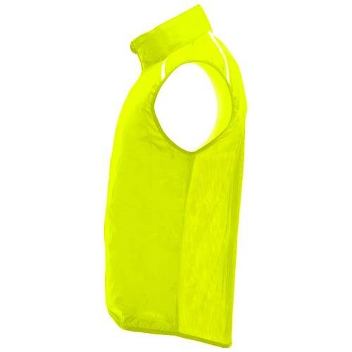 Obrázky: Jannu unisex lehká běžecká vesta fluor.žlutá L, Obrázek 5