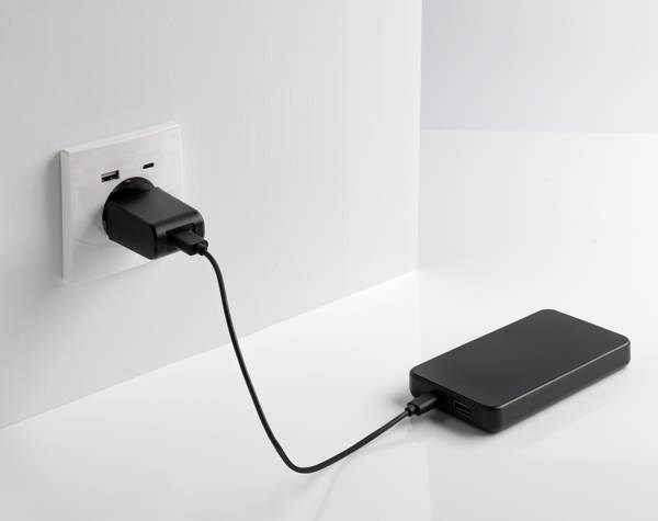 Obrázky: Powerbanka 10000mAh s USB C z RCS recykl. plastu, Obrázek 6