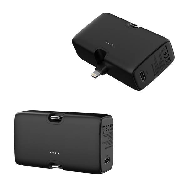 Obrázky: Powerbanka Urban Vitamin 5000mAh 20W PD, černá, Obrázek 2