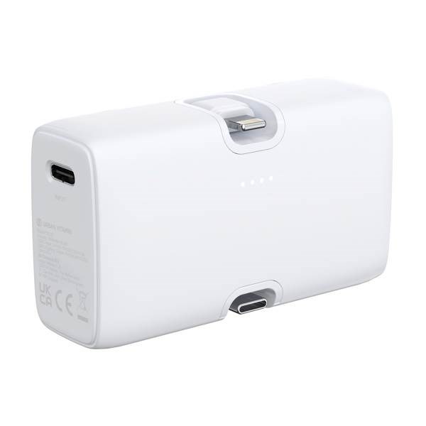 Obrázky: Powerbanka Urban Vitamin 5000mAh 20W PD, bílá, Obrázek 2