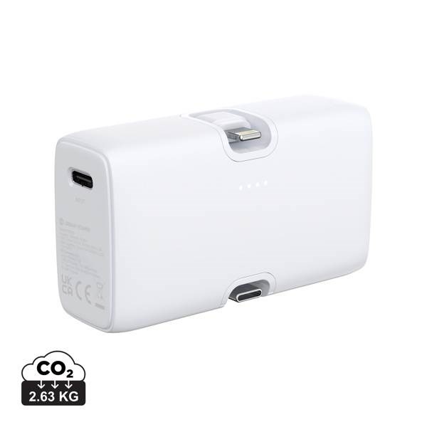 Obrázky: Powerbanka Urban Vitamin 5000mAh 20W PD, bílá, Obrázek 13