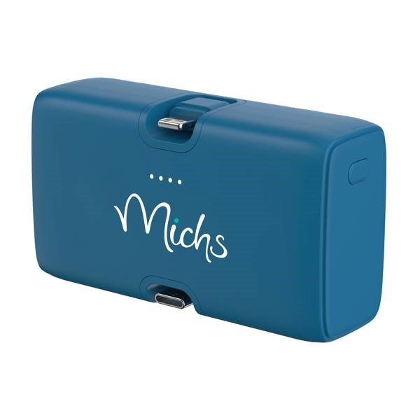 Obrázky: Powerbanka Urban Vitamin 5000mAh 20W PD, modrá, Obrázek 12