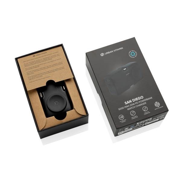 Obrázky: Powerbanka Urban Vitamin 5000mAh 20W PD RSC, černá, Obrázek 22