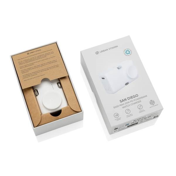 Obrázky: Powerbanka Urban Vitamin 5000mAh 20W PD RSC, bílá, Obrázek 14