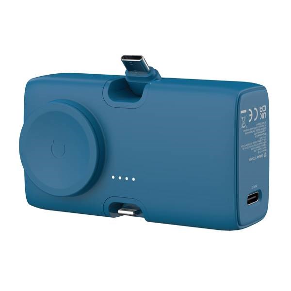 Obrázky: Powerbanka Urban Vitamin 5000mAh 20W PD RSC, modrá, Obrázek 3