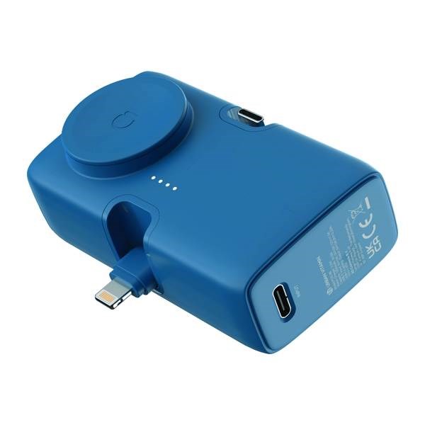 Obrázky: Powerbanka Urban Vitamin 5000mAh 20W PD RSC, modrá, Obrázek 4