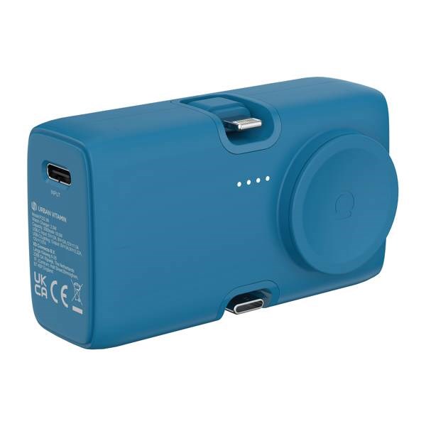 Obrázky: Powerbanka Urban Vitamin 5000mAh 20W PD RSC, modrá, Obrázek 5