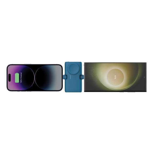 Obrázky: Powerbanka Urban Vitamin 5000mAh 20W PD RSC, modrá, Obrázek 10