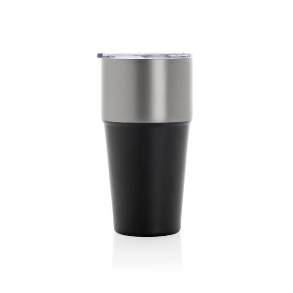 Obrázky: Termohrnek 500ml z RCS recyklované oceli, černá, Obrázek 2